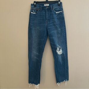 Madewell the perfect summer jeans women’s size 27 distressed high rise